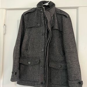 Express men’s wool blend coat